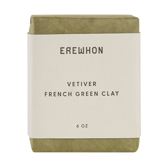 Bar Soap | Vetiver French Green Clay-Bath & Body-Erewhon