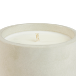 Non-GMO soy wax candle by Erewhon, featuring Yuzu Hinoki aroma in cement jar.