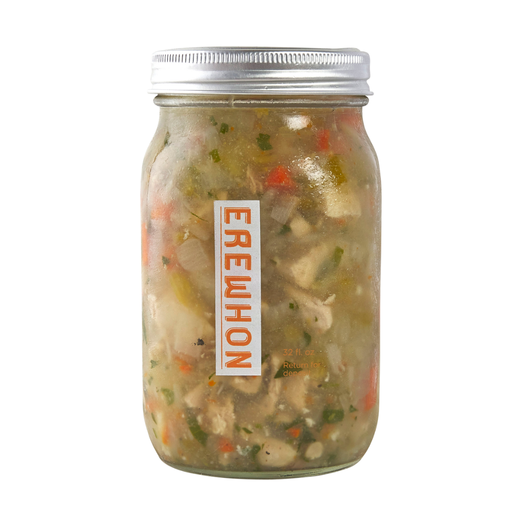 Erewhon Organic Chicken Matzo Ball Soup Shipped