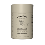 Nature's Gold: Unflavored Colostrum by Cowboy Colostrum, highlighting its benefits like immune support, gut health, athletic performance, and natural ingredients, sourced from U.S. grass-fed cows.