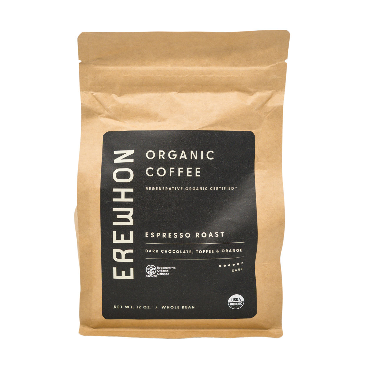 Erewhon Espresso Roast Organic Coffee - Shipped
