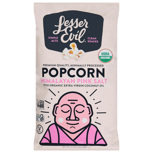 Himalayan Pink Salt Organic Popcorn-Popcorn-Erewhon
