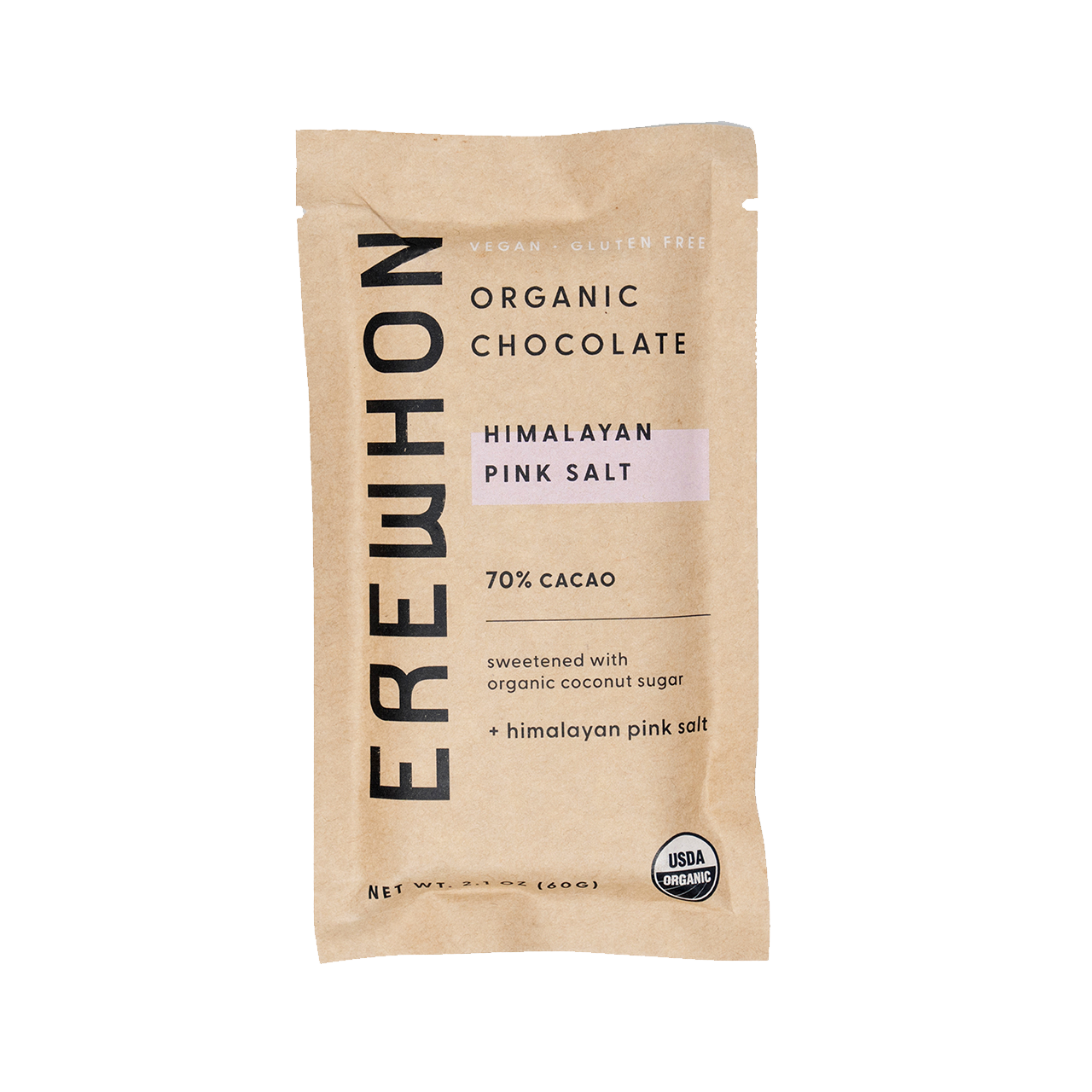 Organic Chocolate Bar | Himalayan Pink Salt-Candy & Chocolate-Erewhon