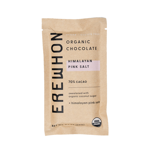 Organic Chocolate Bar | Himalayan Pink Salt-Candy & Chocolate-Erewhon