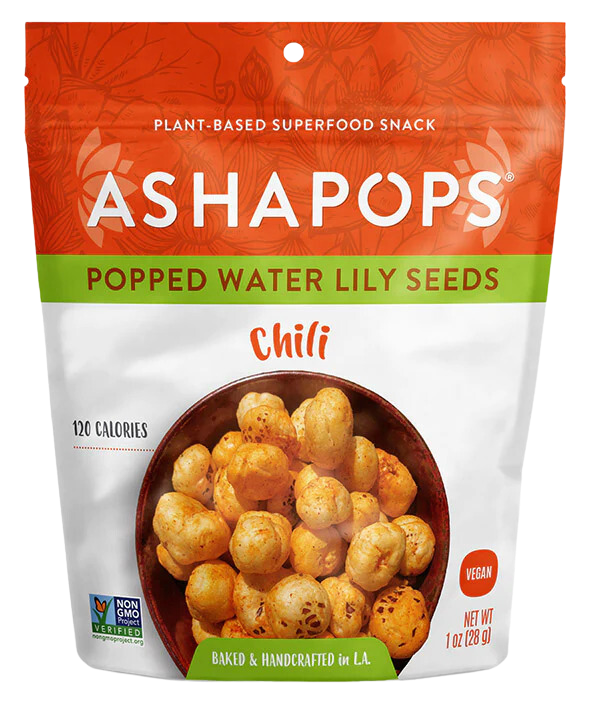 Popped Water Lily Seeds | Chili Lime-Popcorn-Erewhon